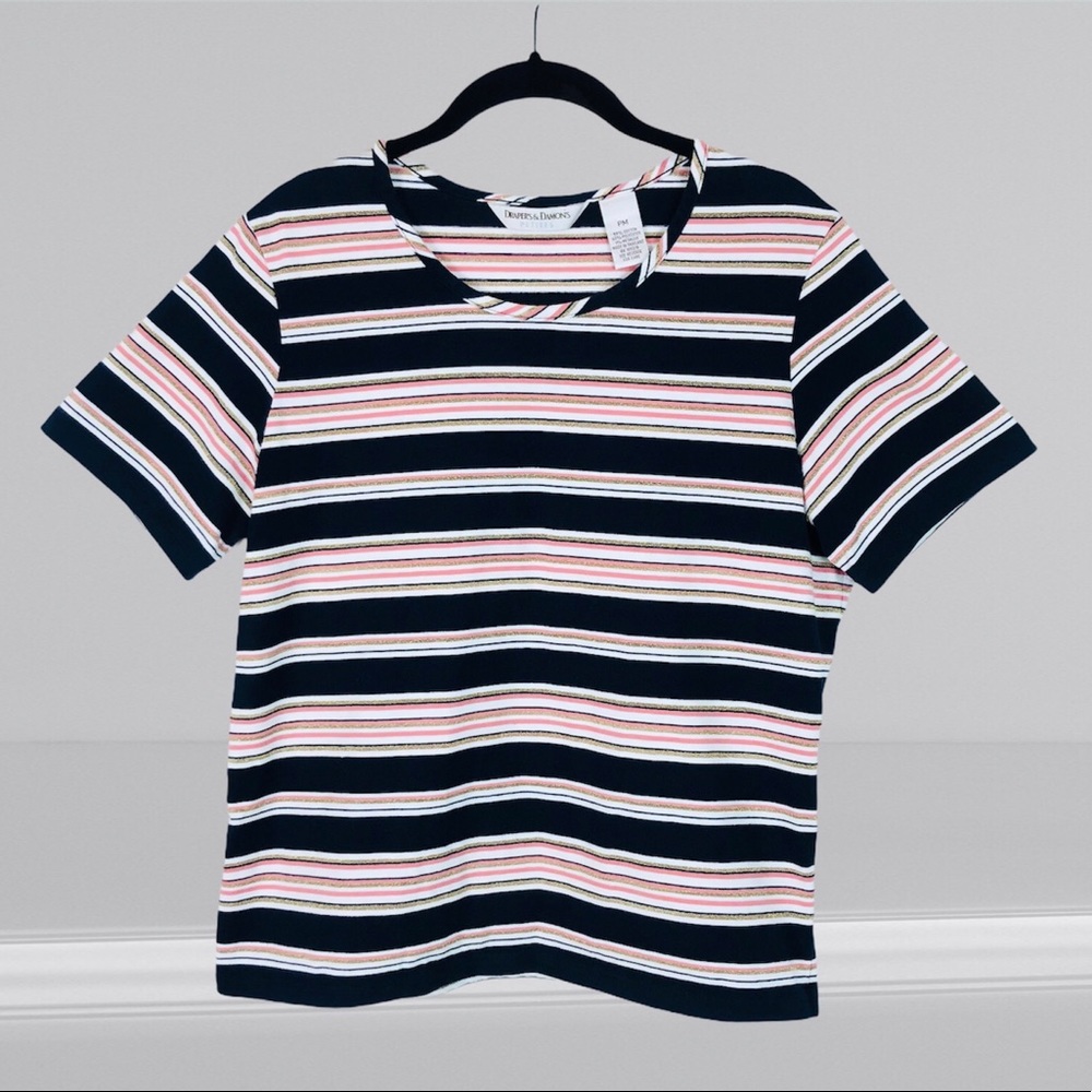 Draper's & Damon's Petite Side M  Blouse Top